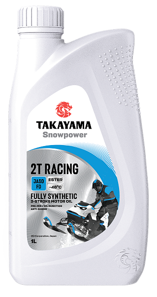 Моторное масло TAKAYAMA Snowpower Racing 2Т  1 л. синт.