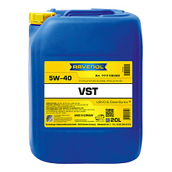 Моторное масло RAVENOL VST  5W-40  20 л. синт.