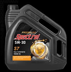 Моторное масло Spectrol PREMIUM S7  5W-30  4 л. синт.