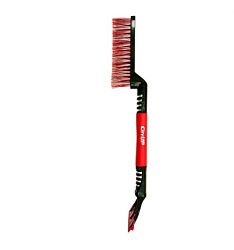 Щетка для снега со скребком City UP Arc CU-73 мягкая ручка 58 см.