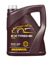 Моторное масло MANNOL Extreme  5W-40  5 л. синт.