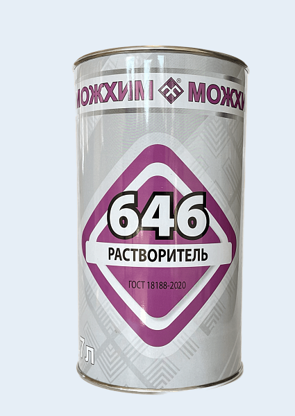МОЖХИМ Растворитель 646      Бесцветный   1,7 л.