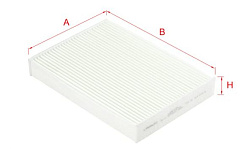 Салонный фильтр LYNXauto LAC-228