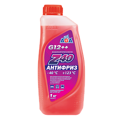 Антифриз готовый к применению AGA001Z Красный G12++  1 кг.