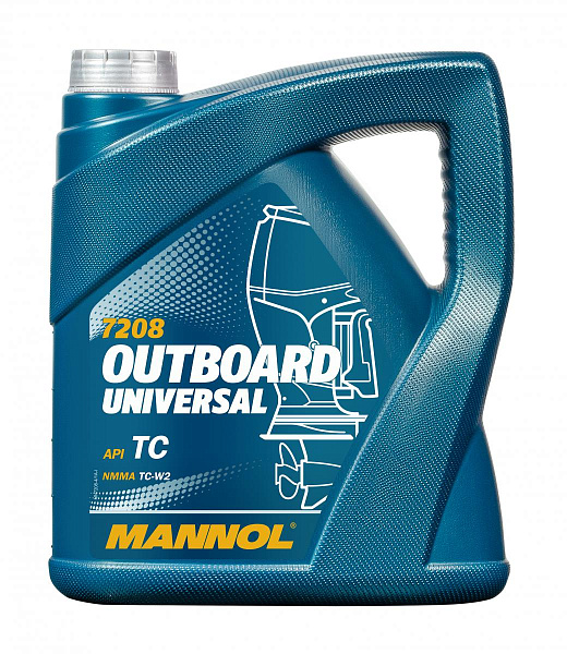 Моторное масло MANNOL Outboard Universal   4 л. мин.