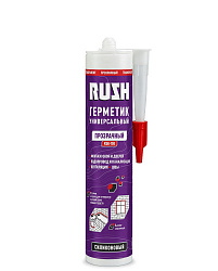 Герметик силиконовый универсальный RUSH RSK-100 Прозрачный  240 мл.