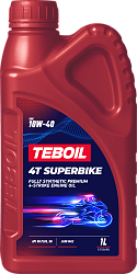 Моторное масло TEBOIL 4Т Superbike 10W-40  1 л. синт.