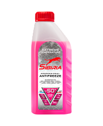 Антифриз -50 красный SIBIRIA G-12+  1 кг.