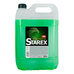 Антифриз STAREX Green G-11 (-40) зелёный 10 кг. (Север)