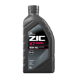 Моторное масло ZIC X7 Diesel  10W-40  1 л. синт.