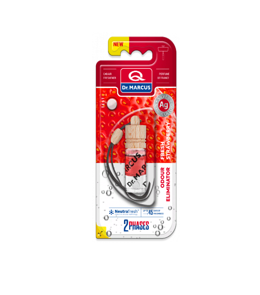 Ароматизатор подвесной Dr.Marcus ECOLO 2 Phases + Ag Strawberry