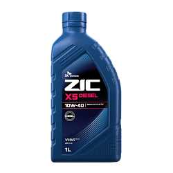 Моторное масло ZIC X5 Diesel  10W-40  1 л. п/синт.
