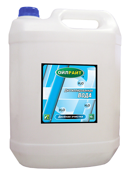 OILRIGHT Вода дистиллированная  10 л.