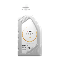 Моторное масло ZIC ZERO 16  0W-16  1 л. синт.