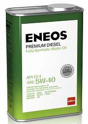 Моторное масло ENEOS Premium Diesel  5W-40  1 л. синт.