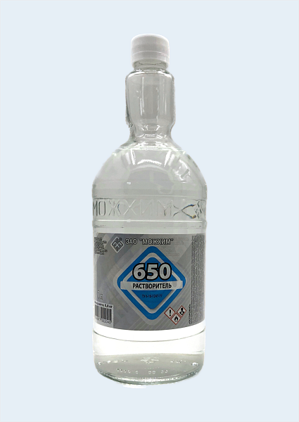 МОЖХИМ Растворитель 650      Бесцветный   1 л.