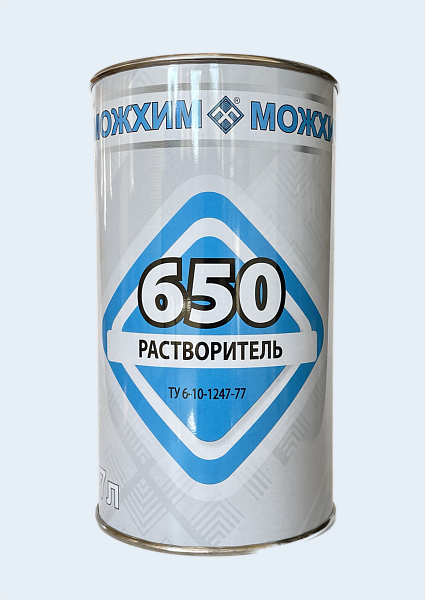 МОЖХИМ Растворитель 650      Бесцветный   1,7 л.