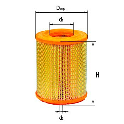 Воздушный фильтр DIFA DIFA4226(низкий)