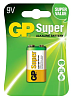 GP Элемент питания 9V  Super Alkaline 1604A-5CR1 (1шт в уп.)         1 шт