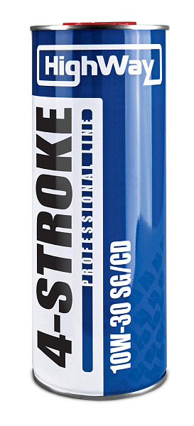 Моторное масло  HighWay 4T SG/CD 10W-30  1 л. мин.