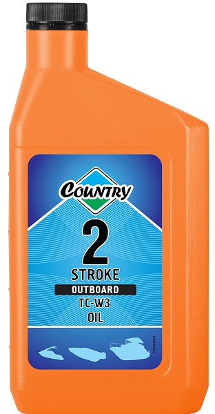 Двухтактное масло Country 2Т ТС-W3 Outboard  1 л. минеральное