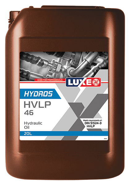 Гидравлическое масло LUXE Hydros HVLP 46  20 л. мин.