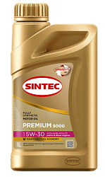 Масло моторное 5/30 Premium 9000 SINTEC 1л. синт. API SL/CF, ACEA A5/B5  /кор.12шт./