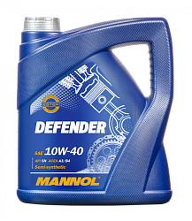 Моторное масло MANNOL Stahlsynt Defender  10W-40  4 л. п/ситнт.