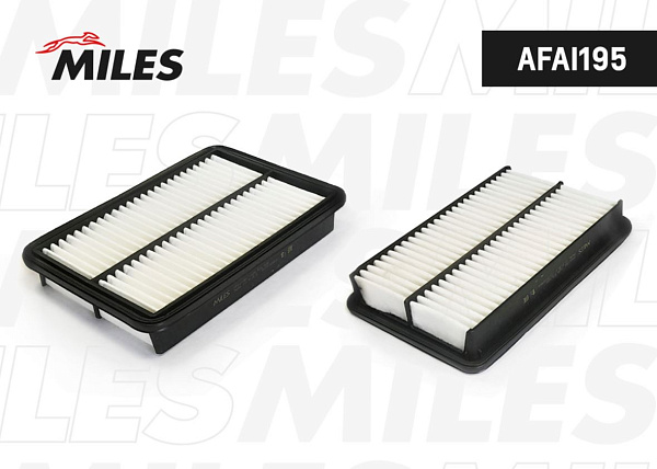 Фильтр автомобильный воздушный MILES AFAI195