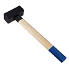 Кованая кувалда с деревянной ручкой ЕРМАК 5000 гр. 616-048