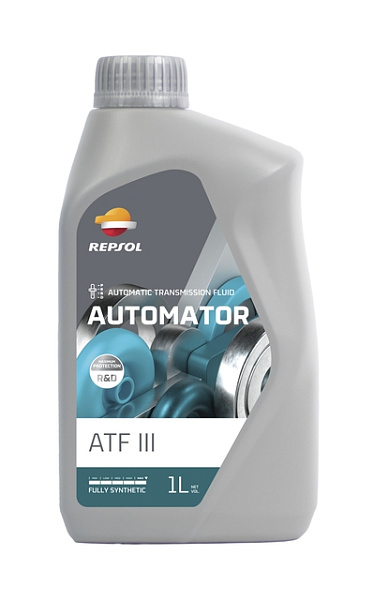 Масло трансмиссионное REPSOL Automator III ATF 1л. синт. /кор.12шт./