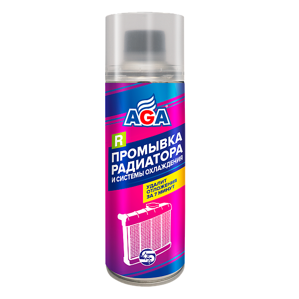 Промывка радиатора и системы охлаждения AGA703R  335 мл.