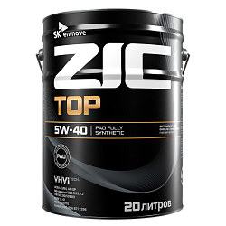 Моторное масло ZIC TOP  5W-40  20 л. синт.