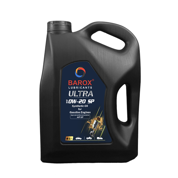 Моторное масло BAROX ULTRA  0W-20 SP синт. 4 л.